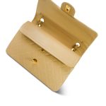 Beige Lambskin Quilted Classic Flap Medium GHW - Image 14