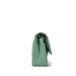 21C Light Green Lambskin Quilted Classic Flap Medium Light Gold Hardware - Image 4