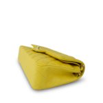 23P Yellow Caviar Quilted Classic Flap Medium Light Gold Hardware - Image 8