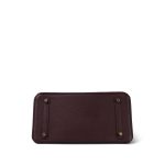 Birkin 30 Bordeaux Veau Togo Gold Plated A Stamp - Image 11