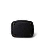 Picotin Lock 18 Black Taurillon Clemence Gold Plated U Stamp - Image 3