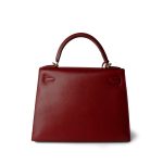 Kelly Sellier 28 Rouge Garange Courchevel Gold Plated G Square Stamp - Image 10