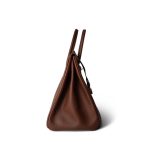 Birkin 35 Brown Ardennes Leather Gold Plated [A] Stamp - Image 4
