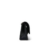 Black Caviar Quilted Medium Classic Flap Gold Hardware - Image 4