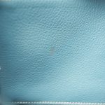 Birkin 25 Blue Jean Togo Palladium Plated [R] Stamp - Image 13