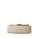 Ivory Lambskin Quilted Classic Flap Small GHW - Image 4
