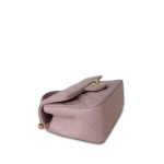 24P Light Pink Lambskin Quilted Mini Top Handle LGHW - Image 9