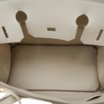 Birkin 30 Craie Veau Epsom Rose Gold Plated Y Stamp - Image 13