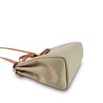 Herbag Zip 31 Natural Vache Hunter And Beton Toile Palladium Plated U Stamp - Image 17