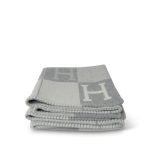 Avalon Blanket Ecru / Gris Clair - Image 3