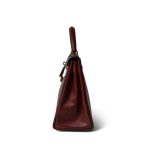 Vintage Kelly 28 Rouge H Box Calfskin Gold Plated (W) Stamp - Image 8