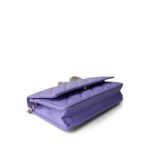 20S Purple Caviar Quilted Wallet on Chain WOC LGHW - Image 7
