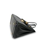Birkin 25 Black Epsom Gold Plated R Square Stamp - Image 9