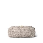 21S Oreo Tweed Quilted 19 Flap Small Mixed Hardware - Image 3