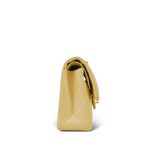 21C Yellow Lambskin Quilted Classic Flap Small Light Gold Hardware - Image 11
