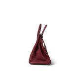 Birkin 30 Rouge H Togo Gold Plated J Square Stamp - Image 4