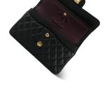 Black Caviar Quilted Classic Flap Small GHW - Image 16