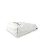 White Calfskin Quilted Mini 22 Bag Rainbow Hardware - Image 5