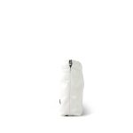 White Calfskin Quilted Mini 22 Bag Rainbow Hardware - Image 3