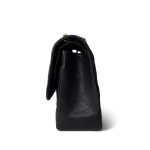 Black Caviar Quilted Jumbo Classic Flap Gold Hardware - Image 3