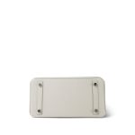 Birkin 25 Beton Togo Palladium Plated D Stamp - Image 12