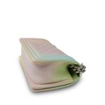 Cuba Rainbow Caviar Quilted Boy Bag Small SHW - Image 11