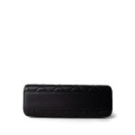 Vintage Black Caviar Quilted Square Flap Gold Hardware - Image 5