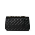 Black Caviar Quilted Classic Flap Medium GHW - Image 4