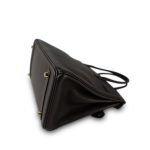 Birkin 30 Ebene Barenia Faubourg Gold Plated Z Stamp - Image 14