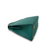 Kelly 28 Malachite Epsom Gold Plated R Square Stamp - Image 20