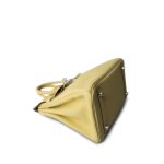 Birkin 25 Jaune Poussin Togo Palladium Plated Z Stamp - Image 11