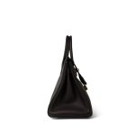 Birkin 30 Ebene Barenia Faubourg Gold Plated Z Stamp - Image 12