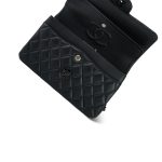 So Black Lambskin Quilted Classic Flap Small - Image 15