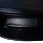 Navy Lambskin Quilted Mini Square Flap Bag LGHW - Image 12