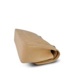 Beige Clair Caviar Quilted Jumbo Classic Flap Gold Hardware - Image 13