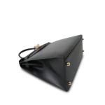Kelly 28 Sellier Black Box Calfskin Gold Plated A Square Stamp - Image 17