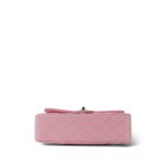22C Sakura Pink Caviar Quilted Classic Flap Small Light Gold Hardware - Image 7