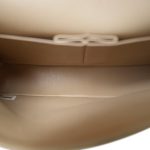 Light Beige Lambskin Quilted Classic Flap Medium GHW - Image 14