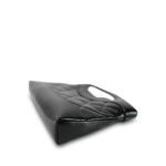 24B Black Calfskin Quilted 31 Nano Shopping Bag Light Gold Hardware - Image 14