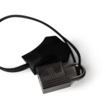 Kelly Messenger Bag PM Noir Evergrain Calfskin Palladium Plated B Stamp - Image 2