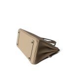 Birkin 25 Trench Togo Palladium Plated A Stamp - Image 13