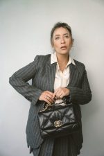 Black Goatskin Quilted 19 Flap Small MHW - Image 6
