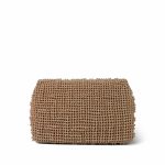 Beige Pearl Quilted Paris Cosmopolite Single Flap Bag Aged Gold Hardware - Image 4