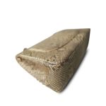 Gold Python Jumbo Classic Flap Light Gold Hardware - Image 14