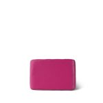 Fuchsia Caviar Quilted Mini Bucket Bag Light Gold Hardware - Image 4