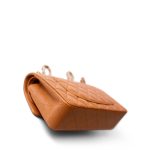 21A Caramel/Light Brown Caviar Quilted Classic Flap Small LGHW - Image 4