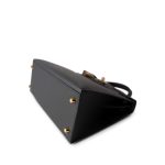 Kelly Sellier 28 Black Epsom Gold Plated Y Stamp - Image 7