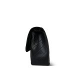 Black Caviar Quilted Jumbo Classic Flap SHW - Image 3