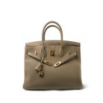 Birkin 35 Beige Marfa Togo Gold Plated W Stamp - Image 9