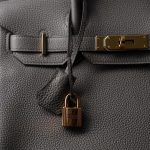 Birkin 30 Etain Veau Togo Rose Gold Plated Z Stamp - Image 5